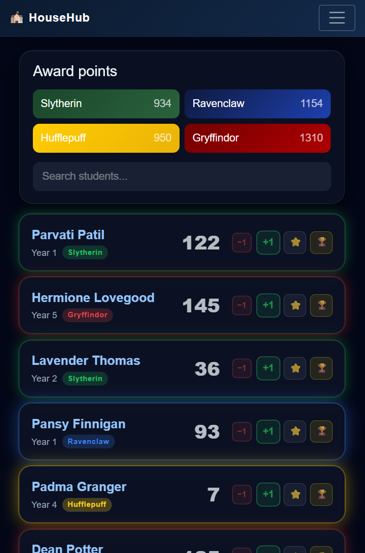 Mobile interface